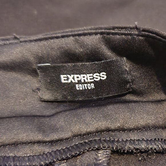 Express Editor Straight Leg Dress Pants Pleated - Picture 9 of 11